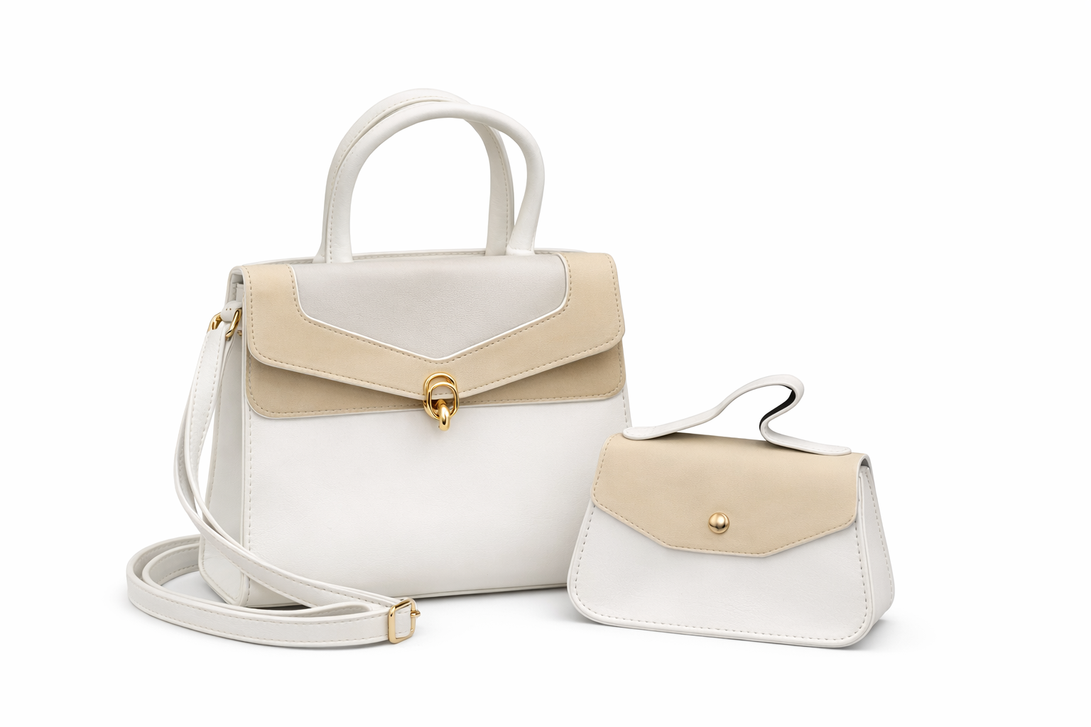 QAZA PURE TWO LD 4268-1 | Top Handle Sling Bag