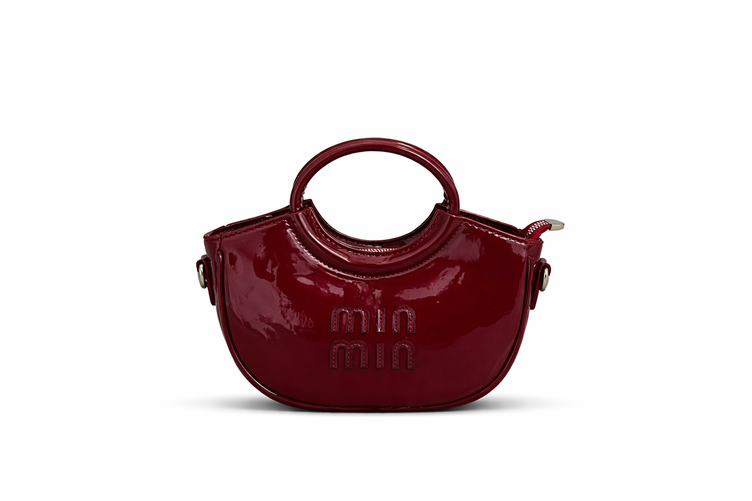 Min Min Glossy Women’s LD 3020  | Top Handle Sling Bag