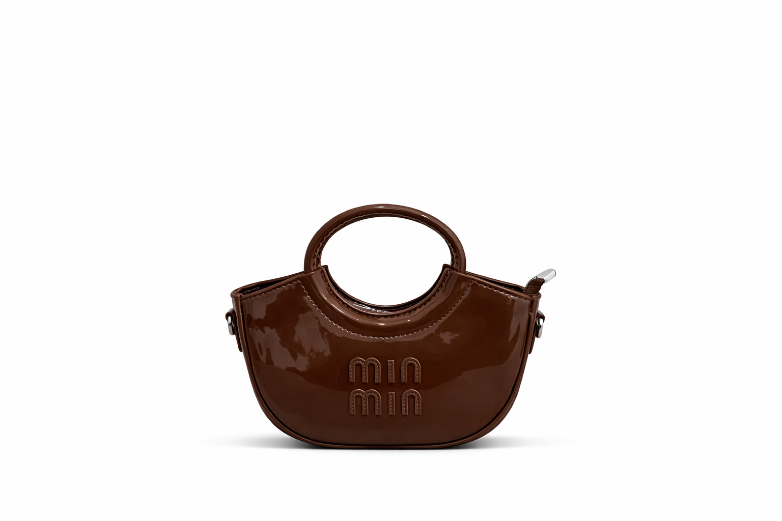 Min Min Glossy Women’s LD 3020  | Top Handle Sling Bag