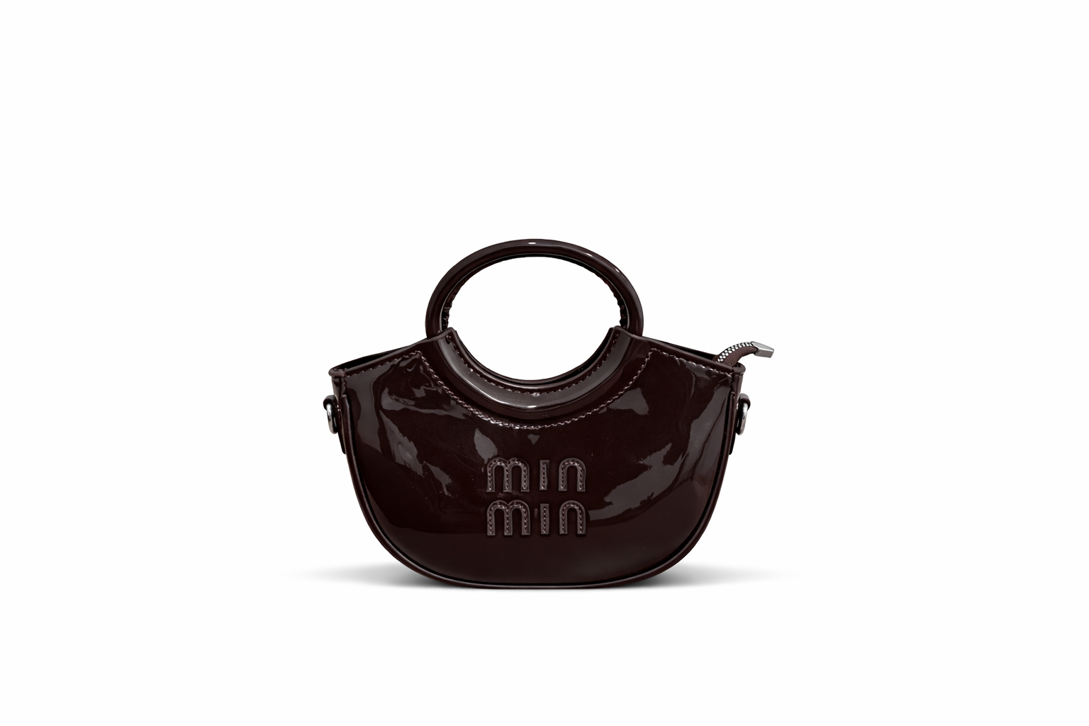 Min Min Glossy Women’s LD 3020  | Top Handle Sling Bag