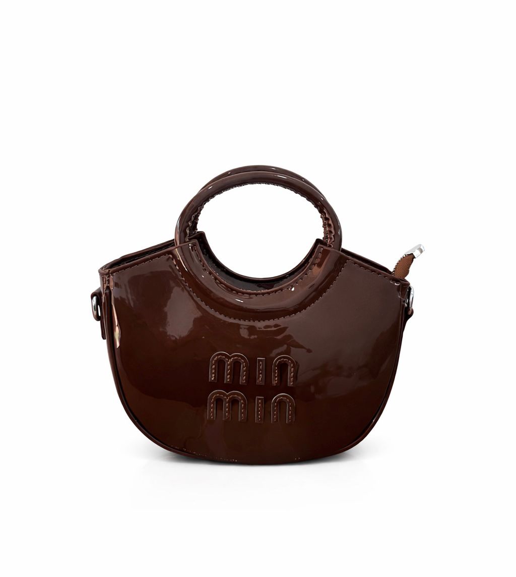 Min Min Glossy Women’s LD 3020  | Top Handle Sling Bag