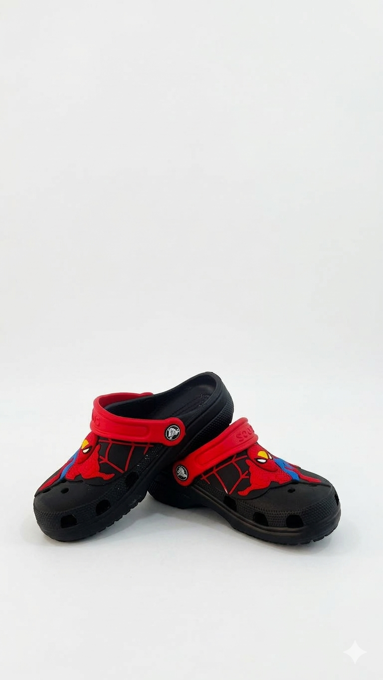 Crocs Kids Fun Lab Spider-Man Lights Clog