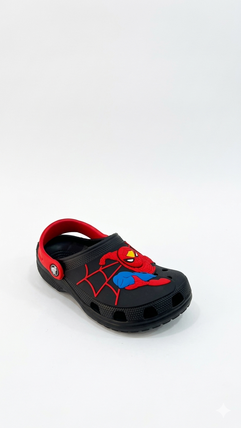 Crocs Kids Fun Lab Spider-Man Lights Clog