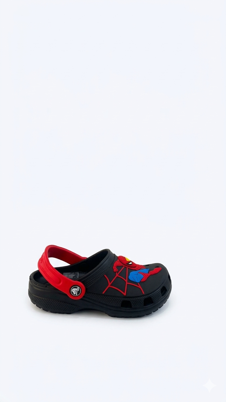 Crocs Kids Fun Lab Spider-Man Lights Clog